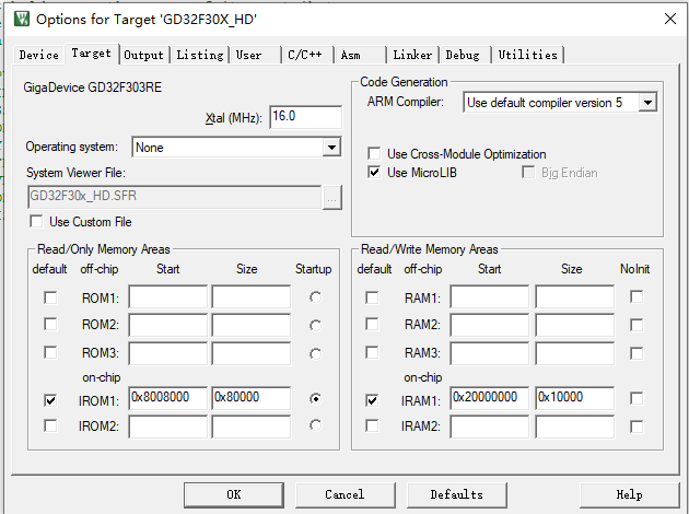 keil中GD32 MCU IAP中APP的存儲地址如何設(shè)置？ 